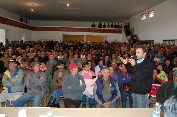 O MAB (Movimento dos Atingidos por Barragens) tem sido reconhecido internacionalmente como organização defensora dos direitos dos atingidos. Foto do acervo do MAB.